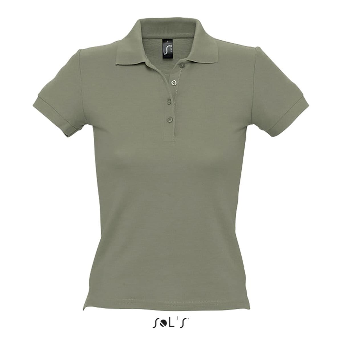 Polo shirt women's 100% combed ring spun cotton PEOPLE