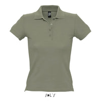 Polo shirt women's 100% combed ring spun cotton PEOPLE