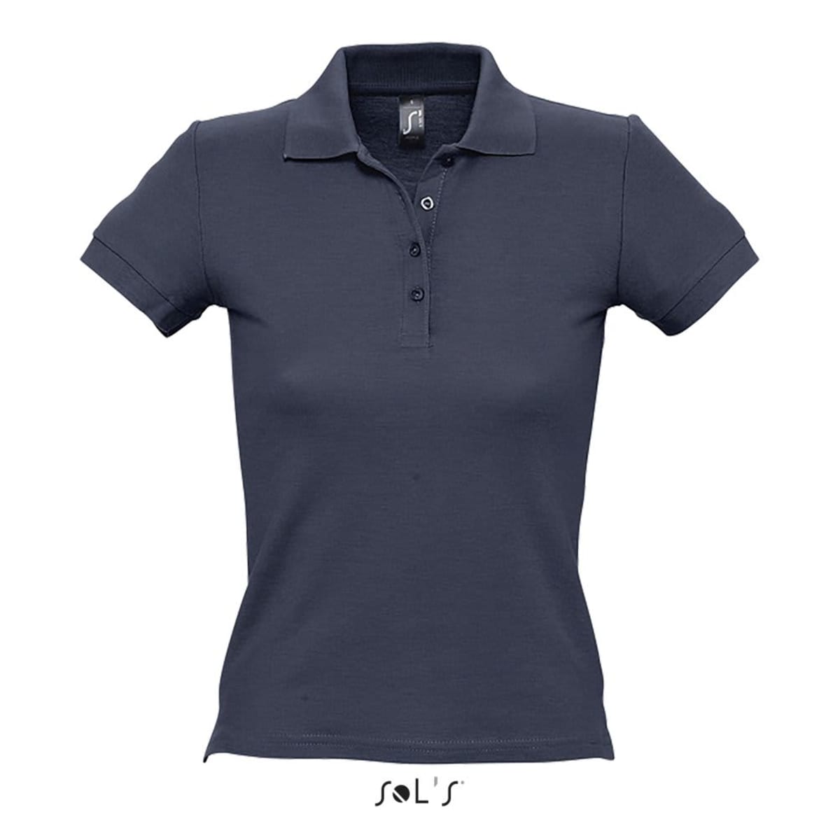 Polo shirt women's 100% combed ring spun cotton PEOPLE