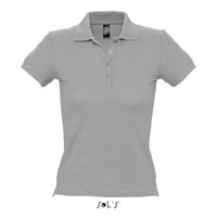 Polo shirt women's 100% combed ring spun cotton PEOPLE