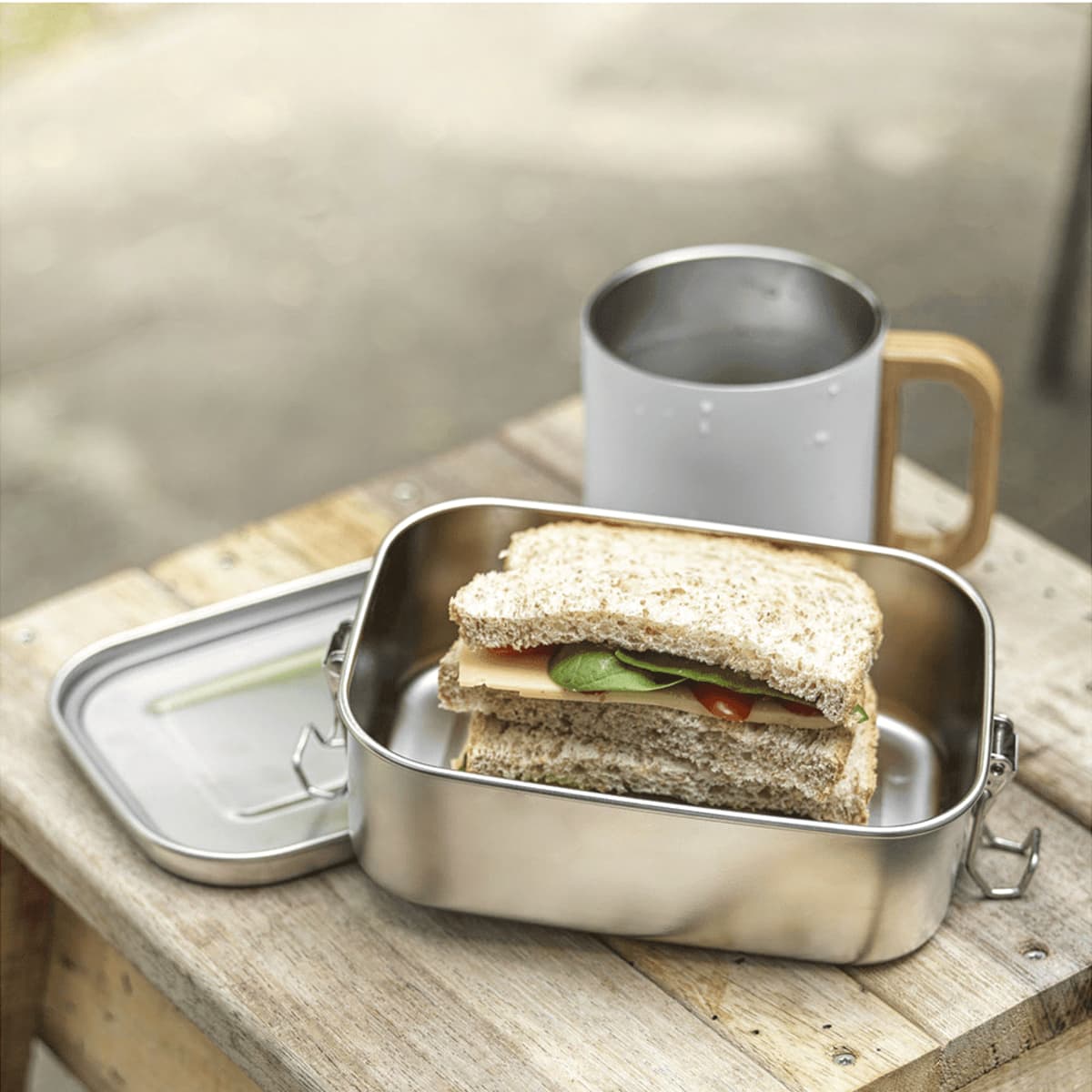 Seasons Titan Recycled Stainless Steel Lunch Box