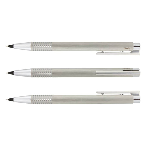 LAMY Logo Pencil - Brushed Steel