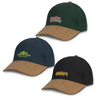 Outback Suede Peak Cap