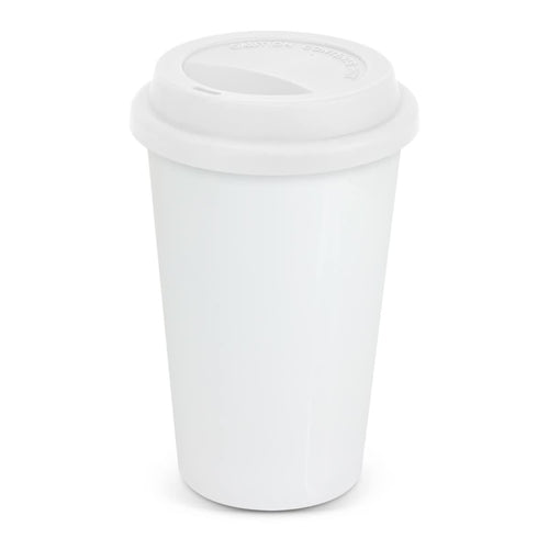 Aztec Double Wall Coffee Cup - Full Colour