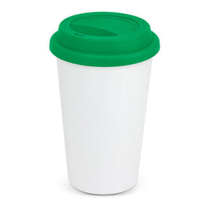 Aztec Double Wall Coffee Cup - Full Colour