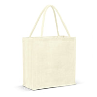 Monza Jute Tote Bag - Colour Match