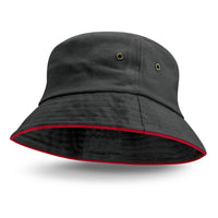 Bondi Bucket Hat - Coloured Sandwich Trim