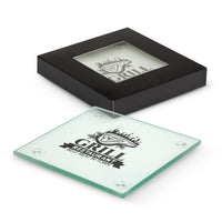 Venice Glass Coaster Set of 4 - Square