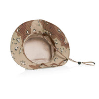 Wide Brim Camo Bucket Hat