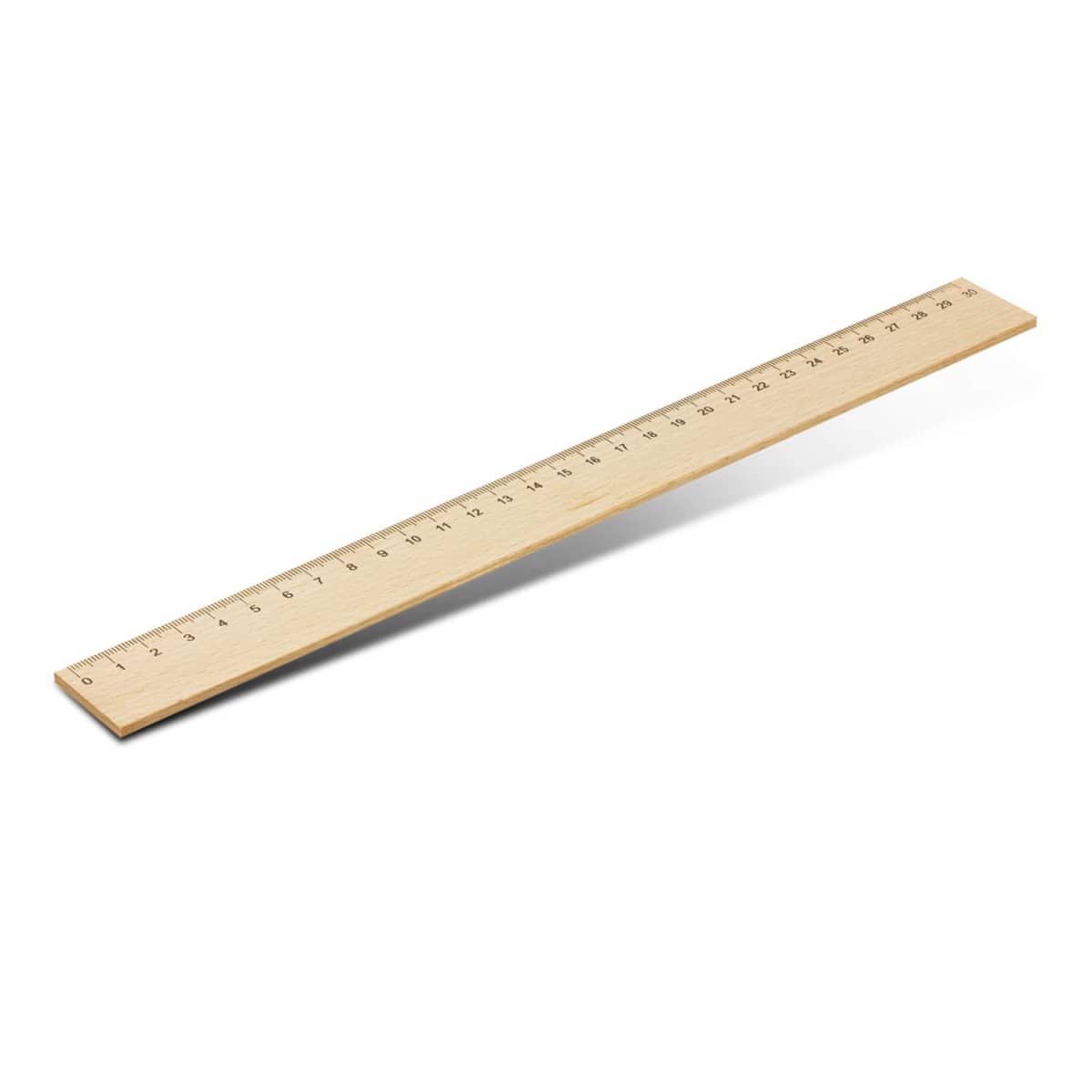 Wooden 30cm Ruler