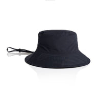 Nylon Wide Brim Bucket Hat