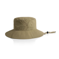 Nylon Wide Brim Bucket Hat