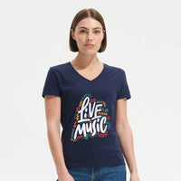SOLS Imperial Womens V Neck T-Shirt