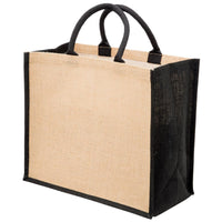 Eco Jute Tote with wide gusset