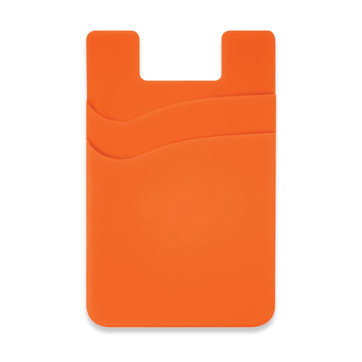 Dual Silicone Phone Wallet - Full Colour