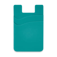 Dual Silicone Phone Wallet - Full Colour