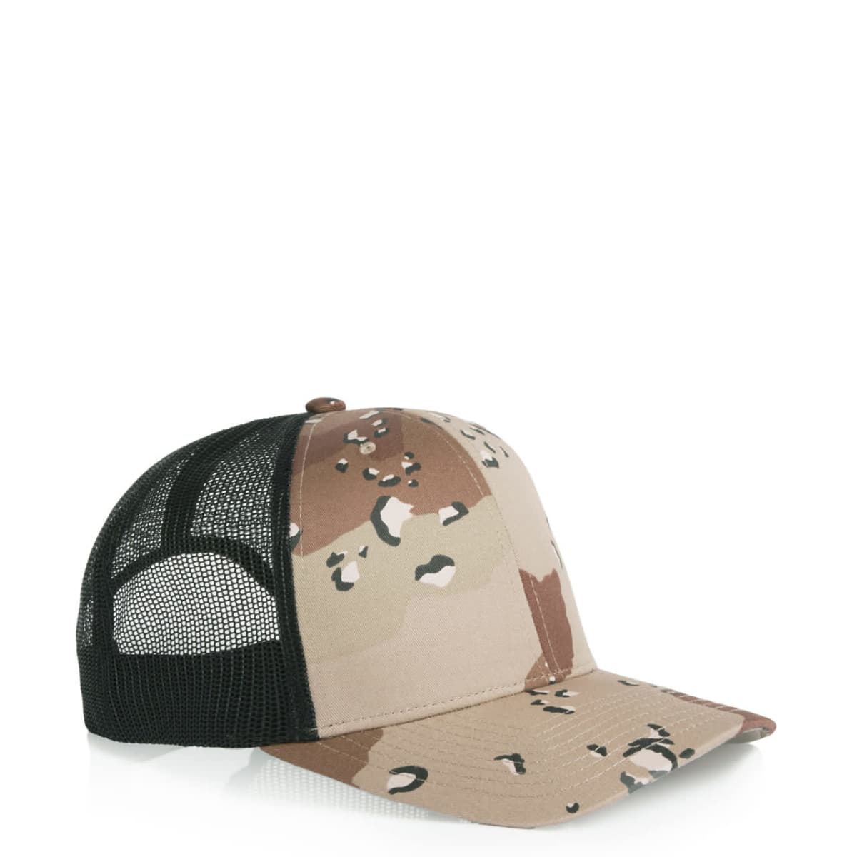 Mesh Contrast Camo Cap