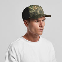 Mesh Contrast Camo Cap