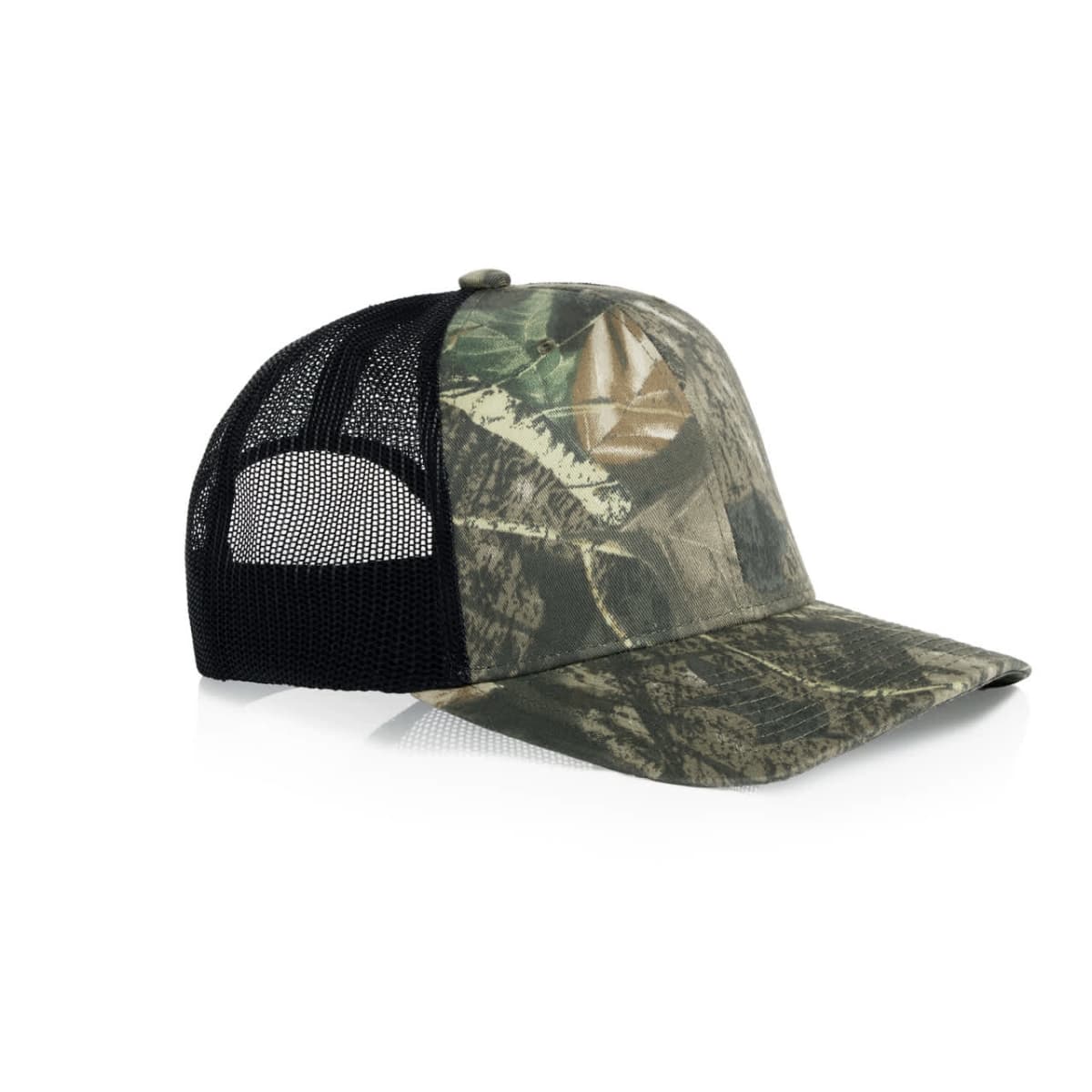Mesh Contrast Camo Cap