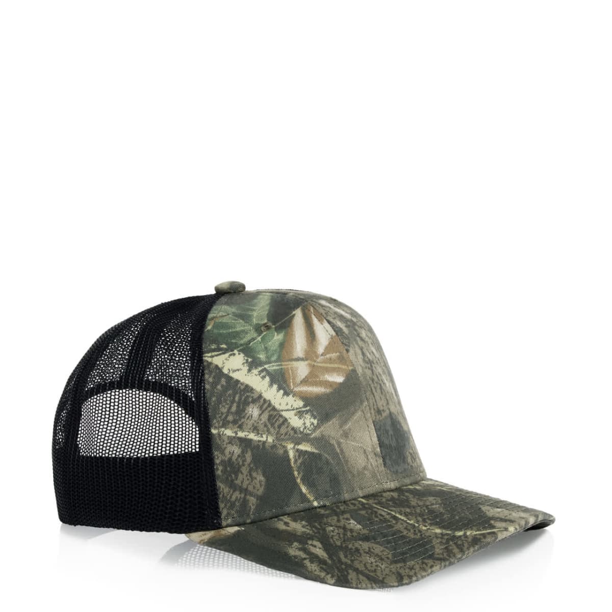 Mesh Contrast Camo Cap