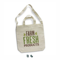 Cotton Shoulder Tote Bag
