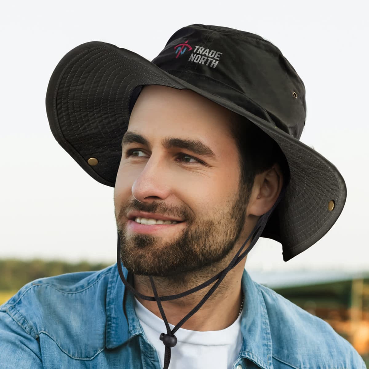 Oilskin Wide Brim Hat