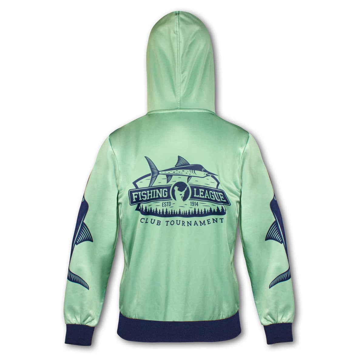 Custom Womens Sports Zipped Hoodie