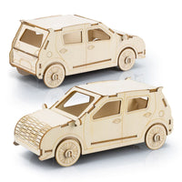 BRANDCRAFT Hatchback Car Wooden Model