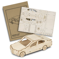 BRANDCRAFT Sedan Car Wooden Model