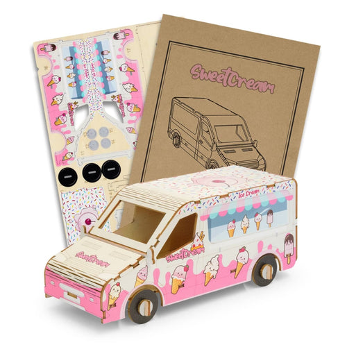 BRANDCRAFT Van Wooden Model