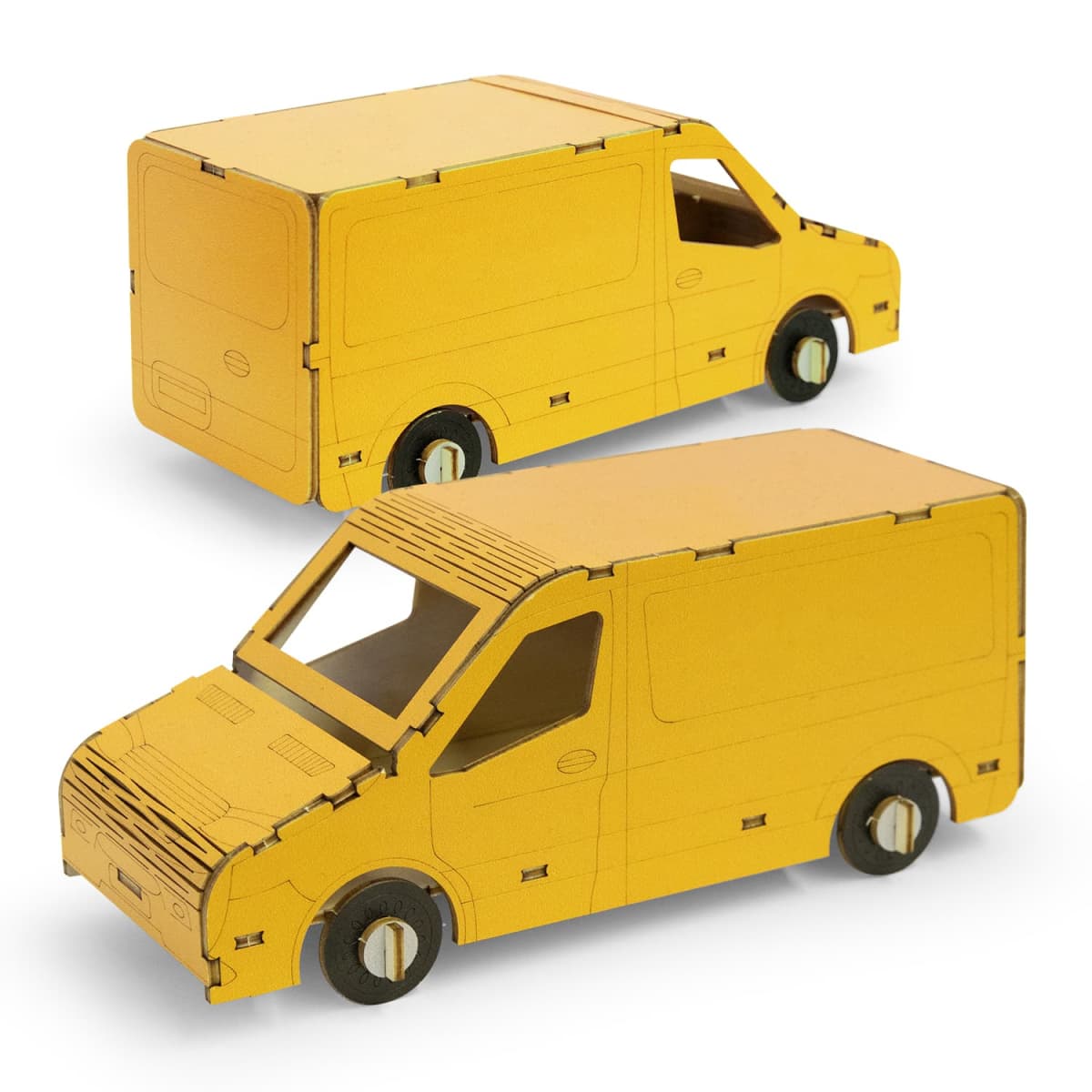 BRANDCRAFT Van Wooden Model