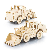 BRANDCRAFT Wheel Loader Wooden Model