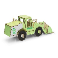 BRANDCRAFT Wheel Loader Wooden Model
