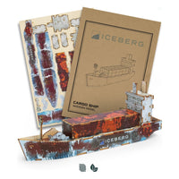 BRANDCRAFT Cargo Ship Wooden Model