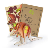BRANDCRAFT Kangaroo Wooden Model