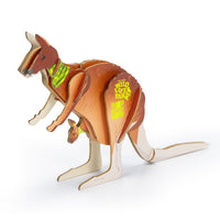 BRANDCRAFT Kangaroo Wooden Model