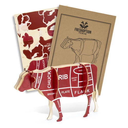 BRANDCRAFT Cow Wooden Model