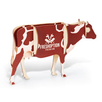 BRANDCRAFT Cow Wooden Model