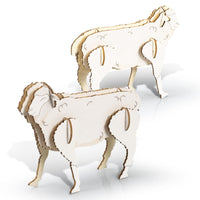 BRANDCRAFT Sheep Wooden Model