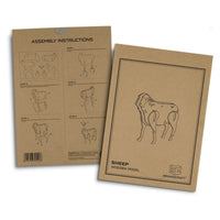 BRANDCRAFT Sheep Wooden Model