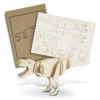 BRANDCRAFT Tyrannosaurus Rex Wooden Model