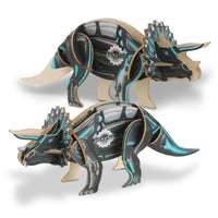 BRANDCRAFT Triceratops Wooden Model