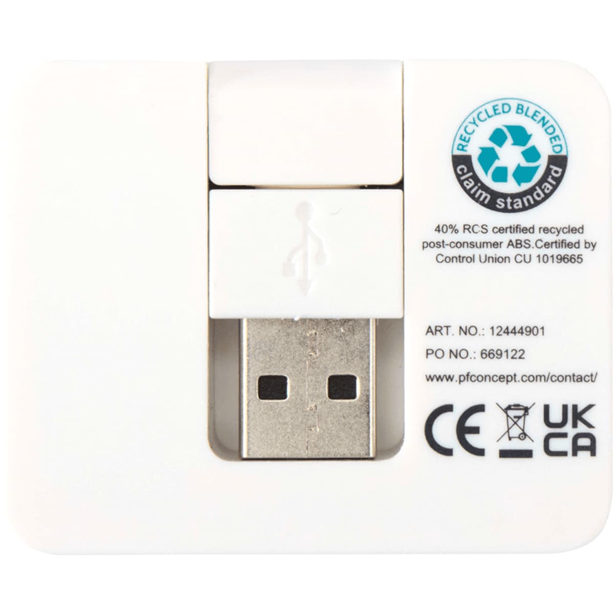 Gaia 4-Port USB Hub w/  USB-A & Type-C Output & Dual Input
