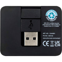 Gaia 4-Port USB Hub w/  USB-A & Type-C Output & Dual Input
