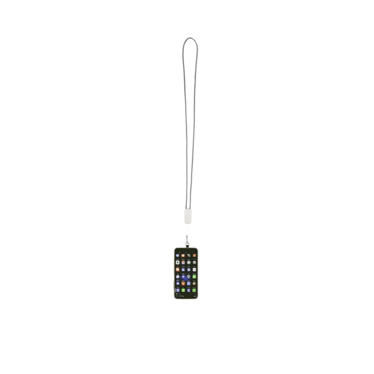 Anser Recycled Plastic Smartphone Lanyard w/ 27W 5-in-1 Built-in Cable