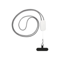 Anser Recycled Plastic Smartphone Lanyard w/ 27W 5-in-1 Built-in Cable