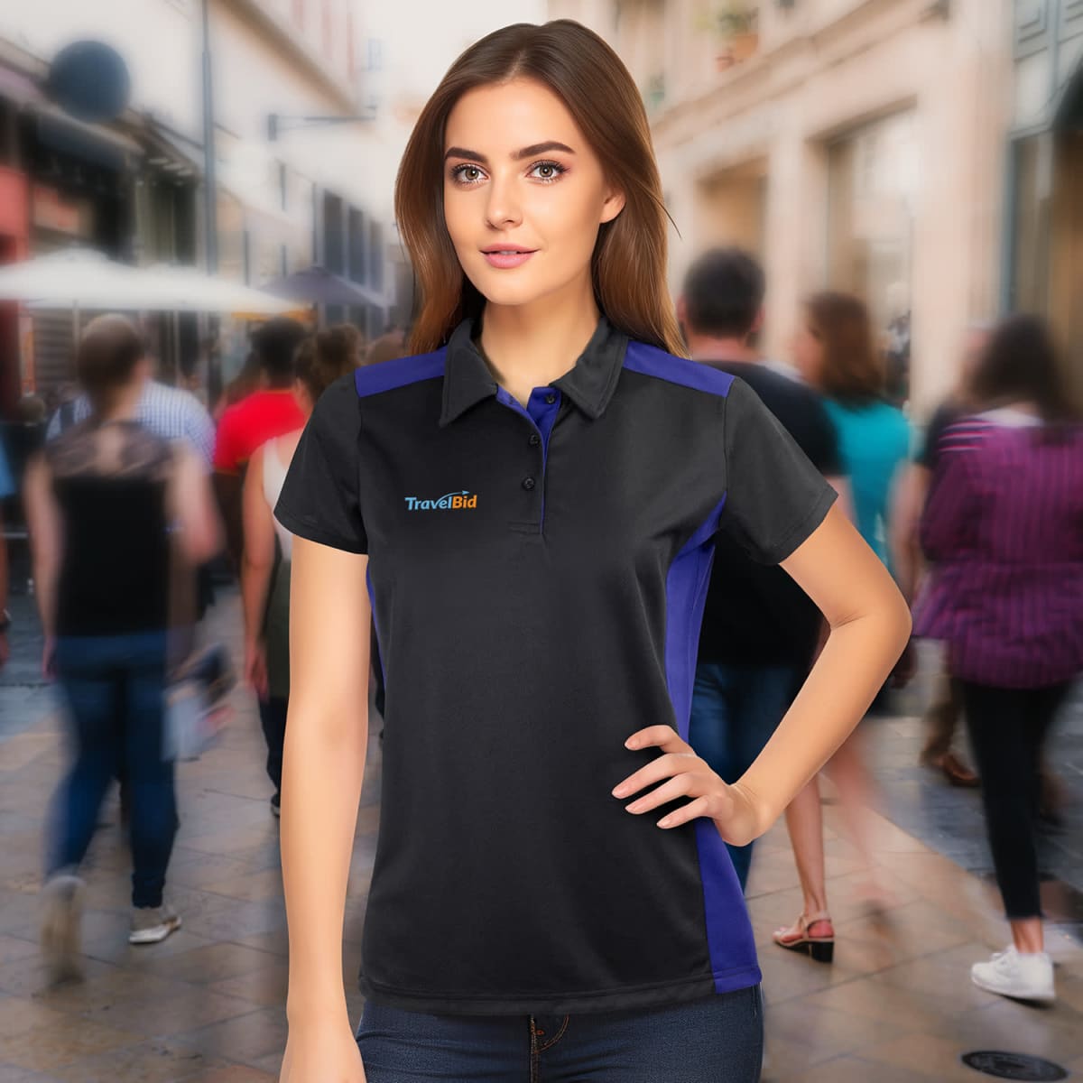 TRENDSWEAR  Apex Womens Polo