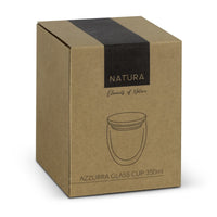 NATURA Azzurra Glass Cup - 350ml