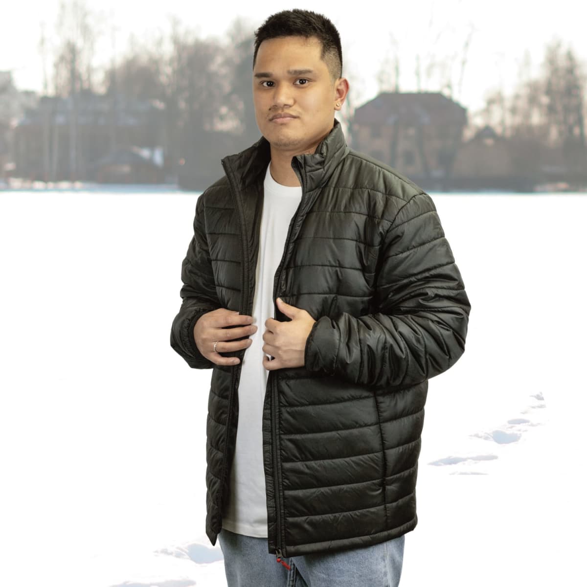 TRENDSWEAR Frazer Mens Puffer Jacket