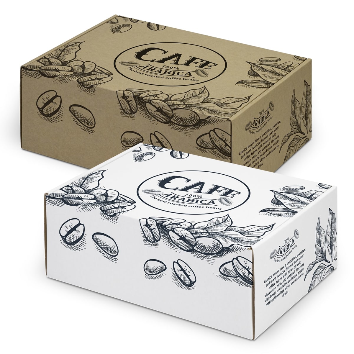 Die Cut Box w Locking Lid - 300x225x113mm - Digital